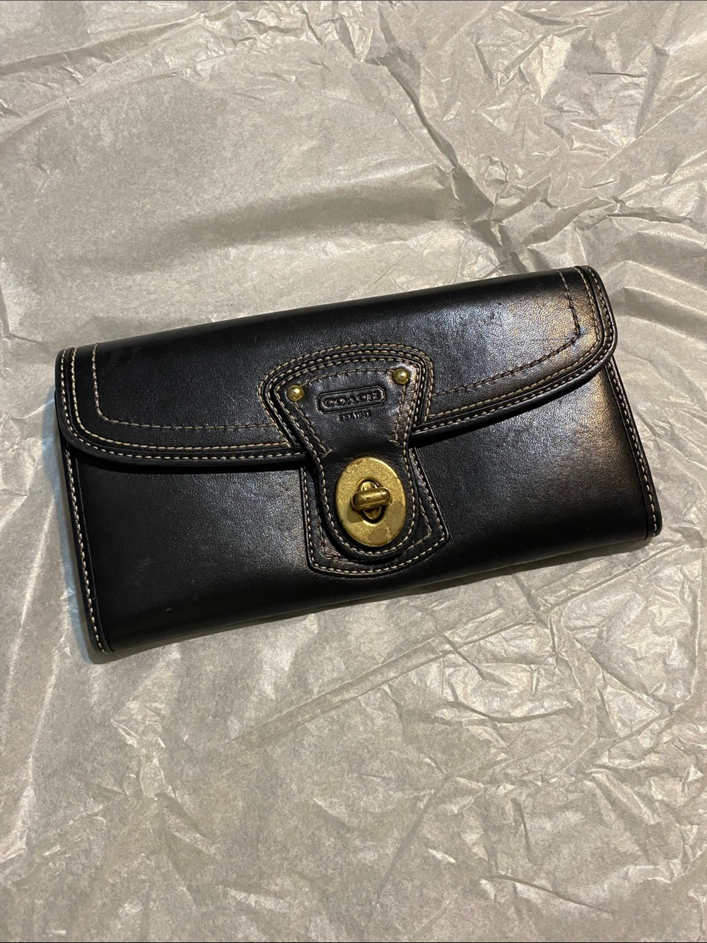 Coach Legacy Turnlock Wallet